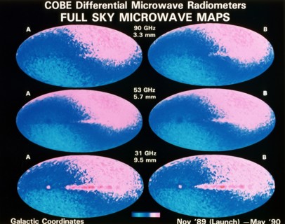 Full sky microwave maps, 1990. Artist: Unknown