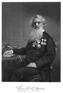 Samuel Finley Breese Morse, American artist and inventor, 1872. Artist: Unknown