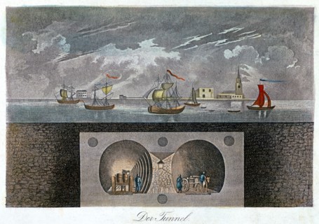 Thames Tunnel, c1830. Artist: Unknown