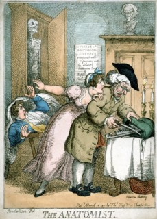 'The Anatomist', 1811. Artist: Thomas Rowlandson