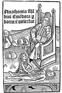 Anatomy demonstration, 1493. Artist: Unknown