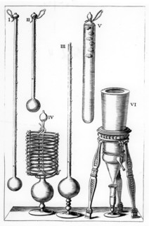 Early thermometers, 1691. Artist: Unknown