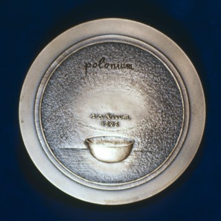 Medal commemorating Marie Sklodowska Curie, Polish-born French physicist, 1967. Artist: Unknown
