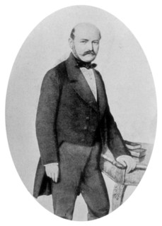 Ignaz Philip Semmelweis (1818-1865), Hungarian obstetrician, 19th century. Artist: Unknown
