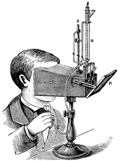 Colorimeter, after a design by Labilliardiere with modifications by Salleron, 1871. Artist: Unknown