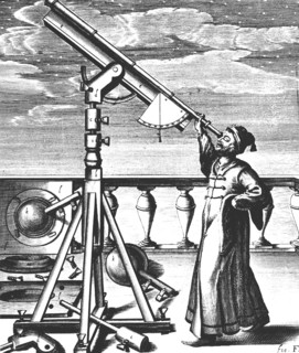 Johannes Hevelius, German astronomer, 1647. Artist: Unknown
