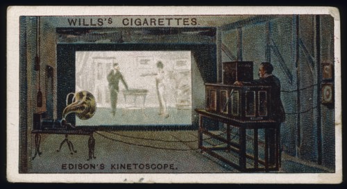 Thomas Alva Edison's kinetographic theatre, c1892. Artist: Unknown