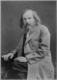 Dmitiri Ivanovich Mendeleyev (1834-1907), Russian chemist, c1900s. Artist: Unknown