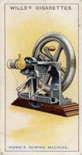 First lock-stitch sewing machine, [1915]. Artist: Unknown