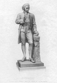 Joseph Priestley, English chemist and Presbyterian minister, 19th century. Artist: Unknown