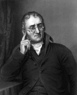 John Dalton, English chemist, c1860. Artist: Unknown