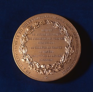 Medal commemorating Claude Bernard, French physiologist, 19th century. Artist: Unknown