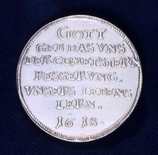 Reverse of a medal commemorating the brilliant comet of November 1618. Artist: Unknown