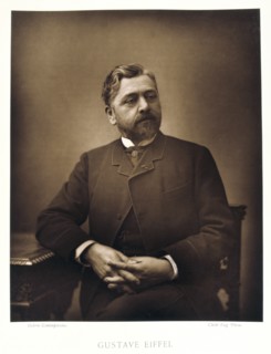 Gustave Eiffel, French engineer, 1880. Artist: Eugene Pirou