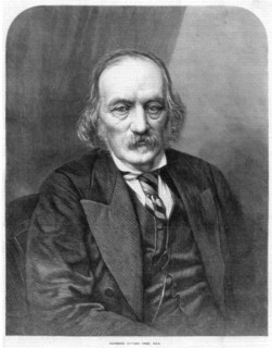 Richard Owen, English anatomist and paleontologist, 1872. Artist: Unknown