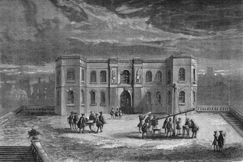Paris Observatory in the time of Louis XIV, 17th century (1870). Artist: Unknown
