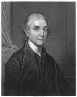 Joseph Priestley, English chemist and Presbyterian minister, 1860.  Artist: Anon