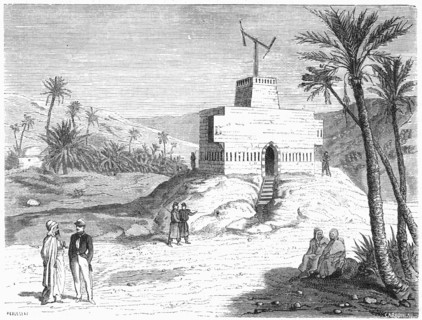 Chappe's aerial telegraph system, Algeria, mid-19th century, (c1870).  Artist: Anon