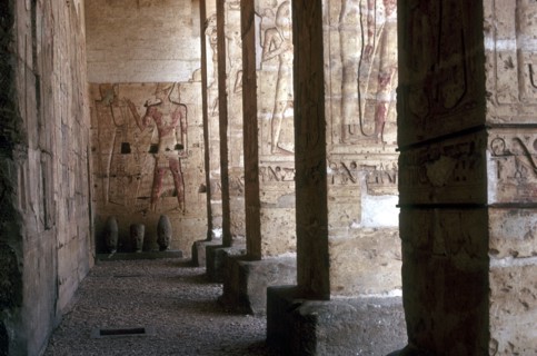 Temple of Sethos I, Abydos, Egypt, 19th Dynasty, 1304 BC. Artist: Unknown