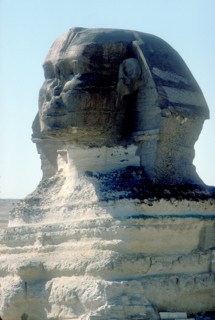 The Sphinx, Giza, Egypt, period of Khafre, 4th Dynasty, 26th century BC. Artist: Unknown