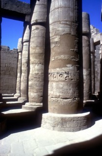 Pillars in the Great Hypostyle Hall, Temple of Amun, Karnak, Egypt, 14th-13th century BC. Artist: Unknown