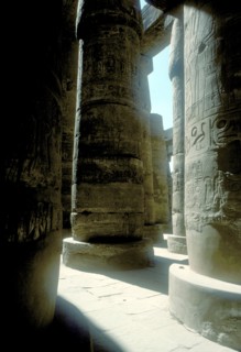 Pillars in the Great Hypostyle Hall, Temple of Amun, Karnak, Egypt, 14th-13th century BC. Artist: Unknown