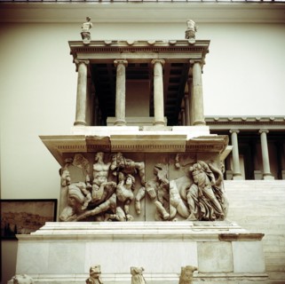 Detail of the Altar of Zeus from Pergamon, c180-c159 BC. Artist: Unknown