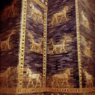 Detail of the Ishtar Gate, Babylon, c604-c562 BC. Artist: Unknown