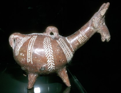 Red Polished Vase, Cyprus, Middle Bronze Age, 2000-1600 BC. Artist: Unknown