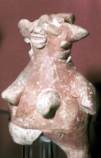 Terracotta female figure, Indus Valley, Mohenjo-Daro, 2500-2000 BC. Artist: Unknown