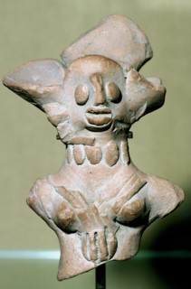 Terracotta female figure, Indus Valley, Mohenjo-Daro, 2500-2000 BC. Artist: Unknown