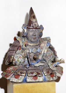 Figure of a Samurai warrior, Japanese. Artist: Unknown