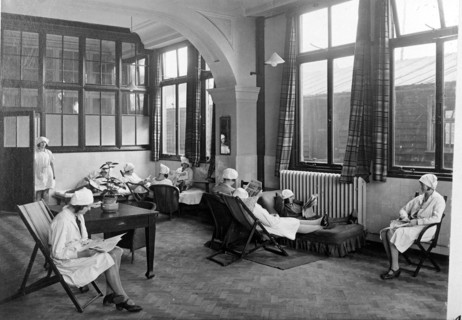 Rowntree girls in their rest room,  York, Yorkshire, 1933. Artist: Unknown