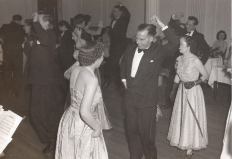 Rowntree staff dance, York, Yorkshire, 1954. Artist: Unknown