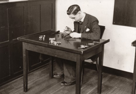 Selection and aptitude test, Rowntree factory, York, Yorkshire, 1948. Artist: Unknown