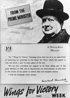 Wings for Victory Week poster, 1943. Artist: Unknown