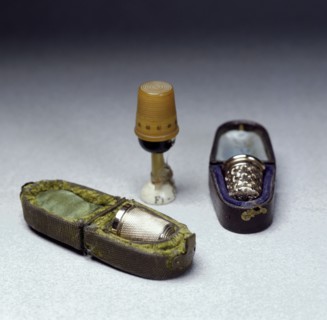 Thimble golf memorabilia. Artist: Unknown