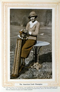 Glenna Collett, US Women's Amateur Golf Champion, 1922. Artist: Unknown