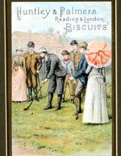 Poster advertising Huntley and Palmers biscuits, c1900. Artist: Unknown