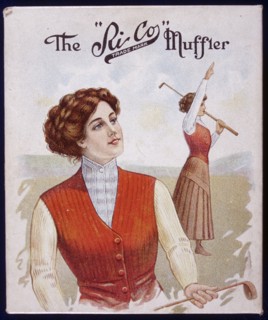 The 'Rico' Muffler, adverting poster, c1890. Artist: Unknown