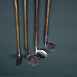 Golf clubs, c1890-c1920.  Artist: Standard Golf Company