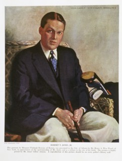 Portrait of Bobby Jones, 1930. Artist: Margaret Fitzhugh Browne