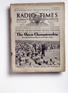 Cover of the The Radio Times, 30 June, 1933. Artist: Unknown