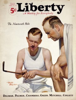 Cover of Liberty magazine, April 28, 1928. Artist: Unknown