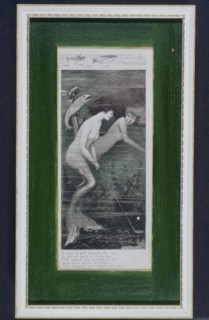 Mermaids playing golf, American, 1920s. Artist: Richard Felton Outcault