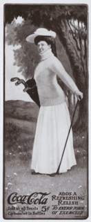 Coca-Cola advertisement, c1905. Artist: Unknown