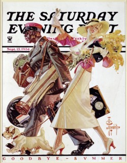 Cover of The Saturday Evening Post, Sep 15, 1934. Artist: Unknown