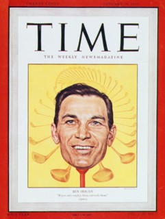 Ben Hogan, American professional golfer, 1949. Artist: Unknown
