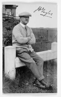 JH Taylor (1871-1963), five times Open champion, c1940. Artist: Unknown
