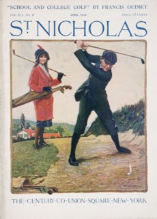 Cover of St Nicholas magazine, American, April 1914. Artist: Unknown